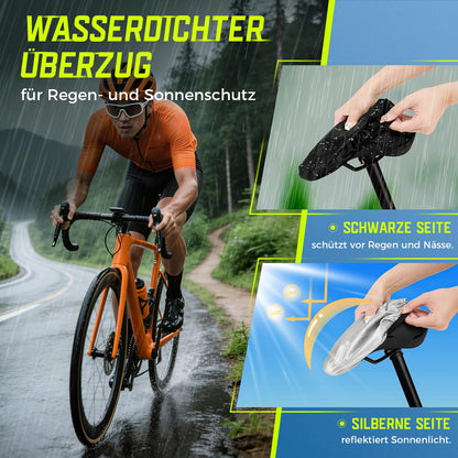 Meayll Fahrradsattel ergonomisch, Memory Foam, für MTB und Rennrad