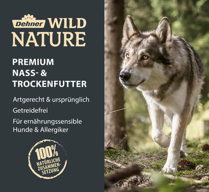 Dehner Wild Nature Bergweide Adult Hundetrockenfutter mit Pferd 12 kg