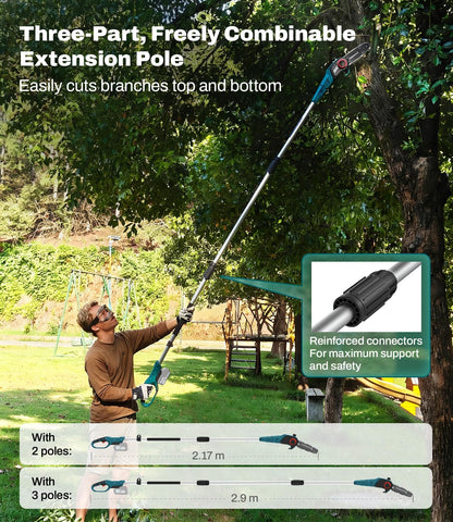 KIESBOHR Akku Hochentaster CSH001, 20 cm, für Makita 18V, ohne Akku