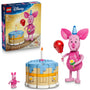 LEGO Disney Winnie Puuh Ferkels Geburtstagsspass Bauset 43305, bewegliche Ferkel-Figur mit aufklappbarer Geburtstagstorte