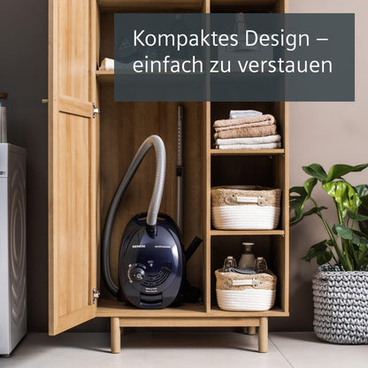 SIEMENS synchropower VS06B1110 Bodenstaubsauger - Moonlight Blue