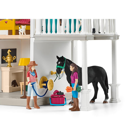 SCHLEICH Horse Club Lakeside Pferdehof Pferde Spielset - 42551