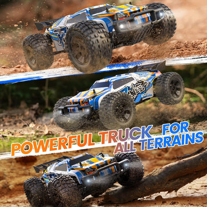 DEERC 9205E RC Auto 1:10 4WD Monstertruck, 48 km/h, 2 Akkus