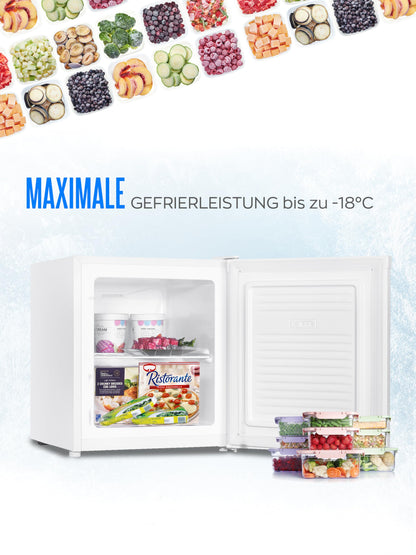 Heinrich's Mini Gefrierschrank 33 L HGB 5088 W, leise 40 dB