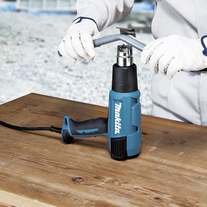 Makita HG5030K Heissluftgebläse Kit 1.600W, Medium