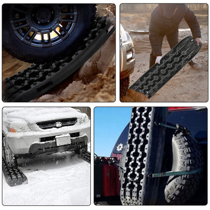 Lospitch Anfahrhilfe Recovery Board 2er-Set für Sand, Schnee, Schlamm