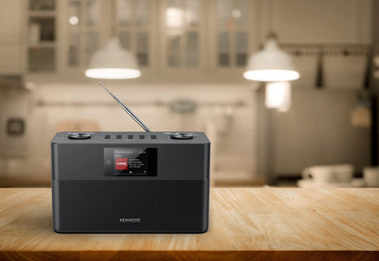 KENWOOD CR-ST100S Smart-Radio Internetradio DAB+ Schwarz