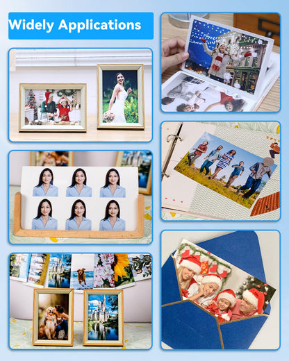 MarkField KP-108IN Fotopapier Set, 108 Blatt + 3 Kartuschen für Selphy