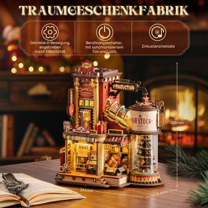 ROKR Traumgeschenkfabrik 3D Holzpuzzle - Musik-Modell EAB01