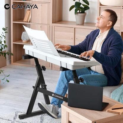 CAHAYA Z-Doppelstrebig Keyboard Ständer Verstellbar - CY00366-1