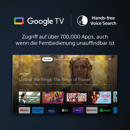 Sony BRAVIA KD-65X75WL Fernseher - 65 Zoll 4K HDR LED Google TV