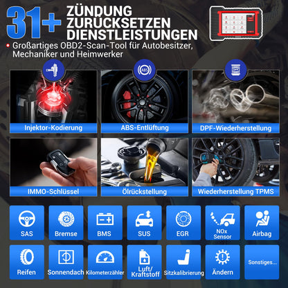 KINGBOLEN K7 OBD2 Diagnosegerät, bidirektional, ECU-Codierung