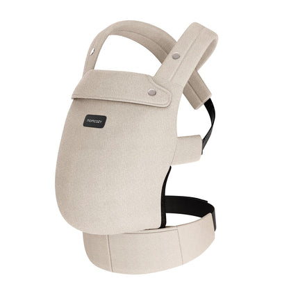 Momcozy Babytrage aus 100% Baumwolle, ergonomisch, Khaki, 3,2-20 kg