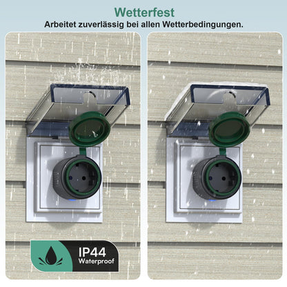 EIGHTREE WLAN Steckdose Outdoor Smart Plug IP44 – Strommessung