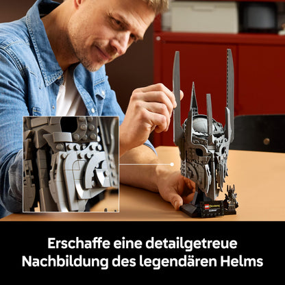 LEGO Icons 11373 Der Herr der Ringe: Saurons Helm Bauset