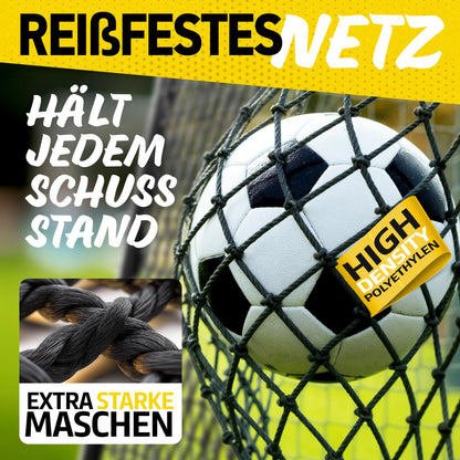 Racetex Fussballtor für Garten Kinder Erwachsene - 180x120cm