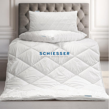 Schiesser Lykke 4-Jahreszeiten Bettdeckenset - 2-teilig, 135x200 cm