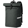 Wiserset Gepäckträgertasche 22L, 2-in-1 Rucksack mit Laptopfach, schwarz, reflektierende Elemente