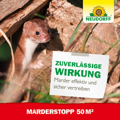 Neudorff MarderStopp Marderabwehr 50m² batteriebetrieben