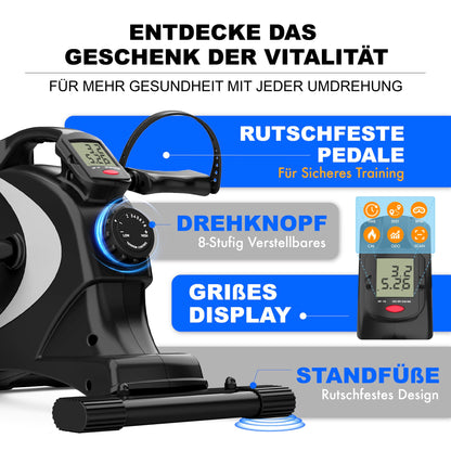 Niceday Pedaltrainer Mini – Arm- und Beintrainer für Senioren