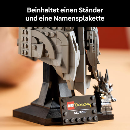 LEGO Icons 11373 Der Herr der Ringe: Saurons Helm Bauset