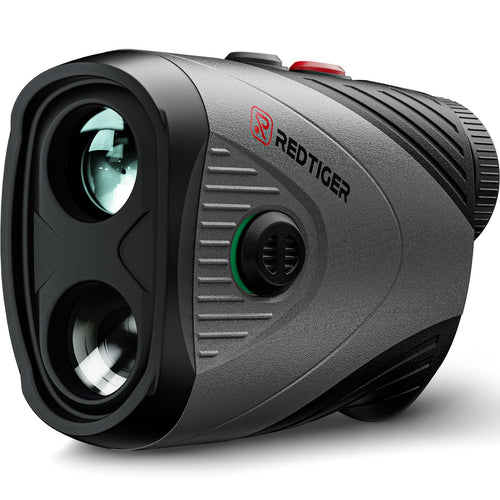 REDTIGER Laser-Entfernungsmesser Golf mit Slope, 1200 Yards, 7-fach mit LCD-Display und Magnetstreifen