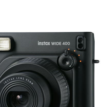 FUJIFILM instax Wide 400 Sofortbildkamera, Jet Black
