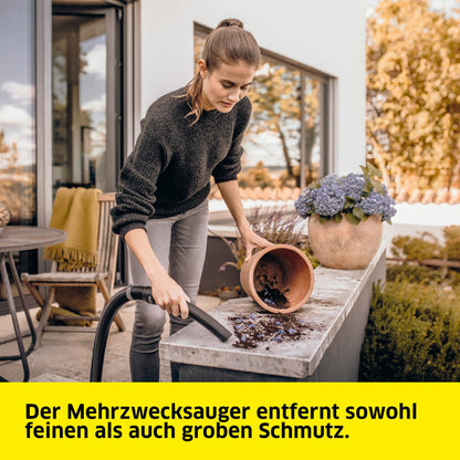 Kärcher WD 3 V-17/4/20 Nass-/Trockensauger, 1000 W, 17 l