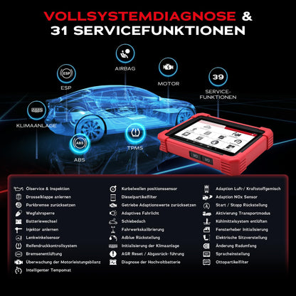 LAUNCH CRP 919 MAX OBD2 Diagnosegerät für alle Fahrzeugsysteme
