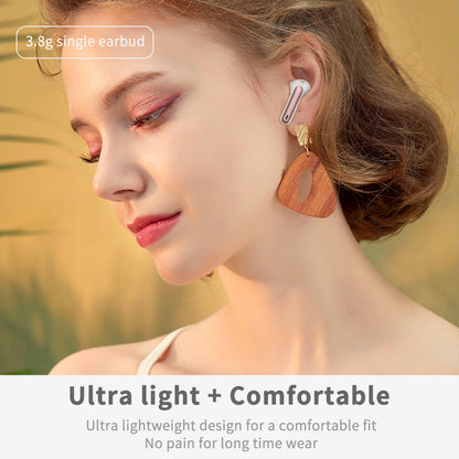 xinwld A97 Pro In-Ear Bluetooth Kopfhörer mit LED-Anzeige, Roségold