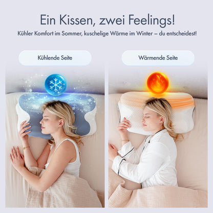 Knoop Home & Living Orthopädisches Nackenkissen – Memory Foam