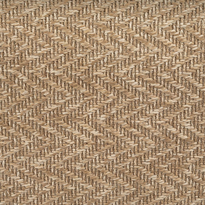 the carpet Kansas Outdoor Teppich Jute-Look Nature 140 x 200 cm