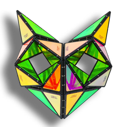 TOSY Magnet Pyramid Würfel – Leuchtendes Puzzle 1 Stein