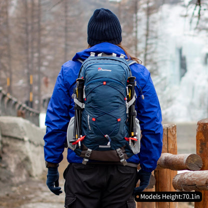 Mountaintop Wanderrucksack 40L Trekkingrucksack mit Regenhülle
