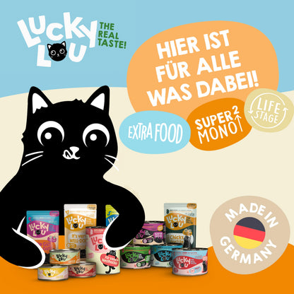 Lucky Lou Adult Mix-Paket Katzen Nassfutter - 36x300g