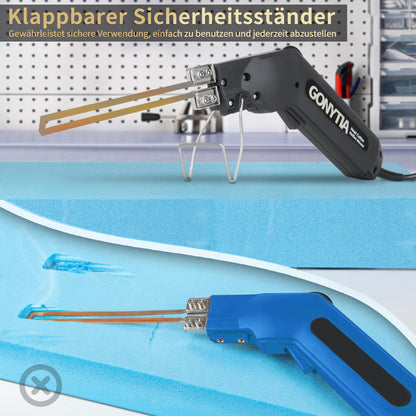 GONYTIA Styroporschneider Styrocutter 190W mit 4 Klingen 150/200 mm