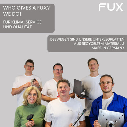 FUX 160 Unterlegplatten Abstandshalter Kunststoff Set 60x40 mm
