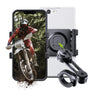 SP CONNECT SPC+ Universelle Handyhalterung Motorrad, schwarz, robust. Befestigt Smartphones sicher am Lenker zur Navigation.