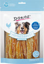 DOKAS Hühnerbruststreifen Hundesnack getreidefrei 8x 250 g, luftgetrocknete Hühnerbrust in Streifen