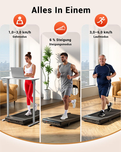 Superun Raceable Walking Pad BA04 – Laufband mit App und Fernbedienung