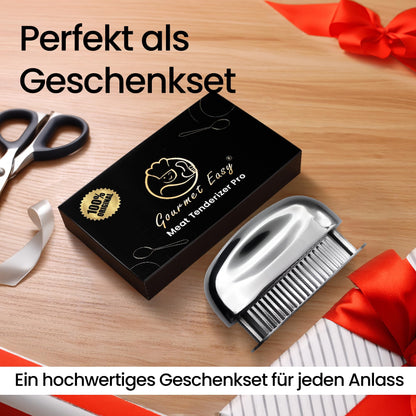 Gourmet Easy Fleischzartmacher MD1 aus Edelstahl, spülmaschinenfest