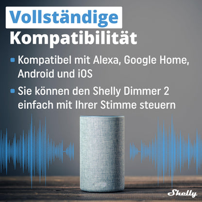 Shelly Dimmer 2 Intelligenter Wlan Dimmer Modul – 4 Stück