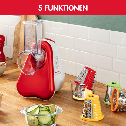 Moulinex Fresh Express Plus DJ756G Elektrischer Gemüsehobel