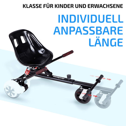 EasyCruiser PRO Premium Hoverboard Sitz | Hoverkart