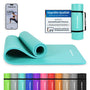 MSPORTS Gymnastikmatte Premium 190 x 100 cm, Aquamarin, phthalatfrei