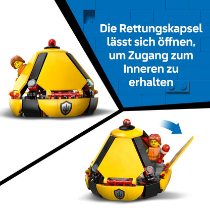 LEGO City Hubschrauber der Küstenwache 60503 Bauset mit 551 Teilen