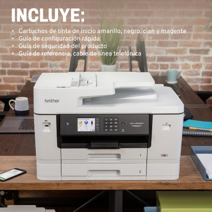 Brother MFC-J6940DW A3 4-in-1 Farbtintenstrahl-MFP - Weiss