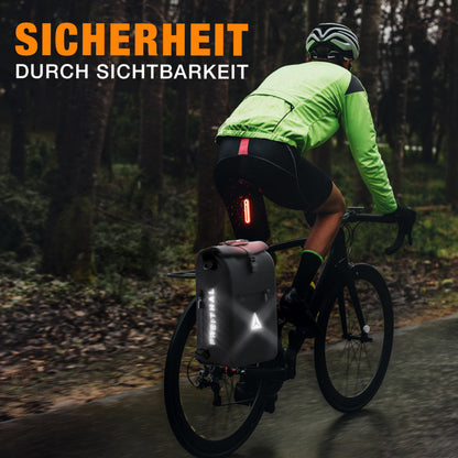 FREITHAL 3in1 Fahrradtasche 25L, Rucksack & Gepäckträgertasche