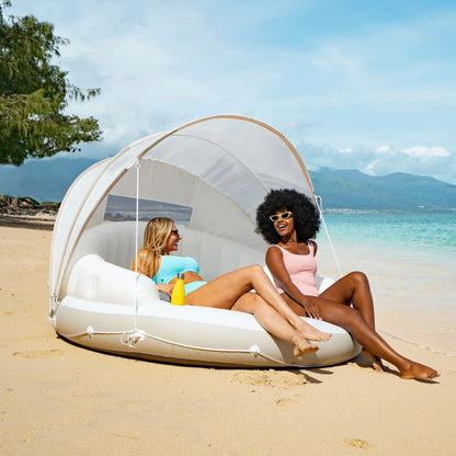 Intex Canopy Island aufblasbare Liegeinsel mit Sonnendach