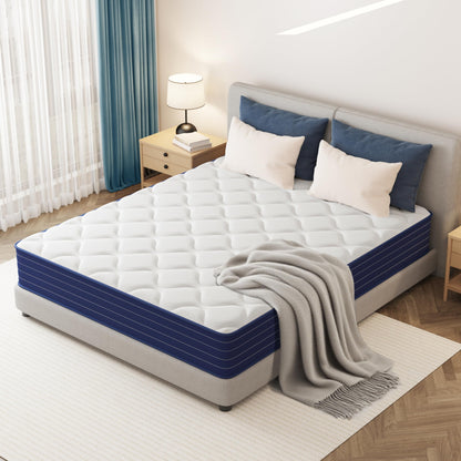 PurrJoys Hybrid Matratze - 140x200cm Taschenfederkern Mittel
